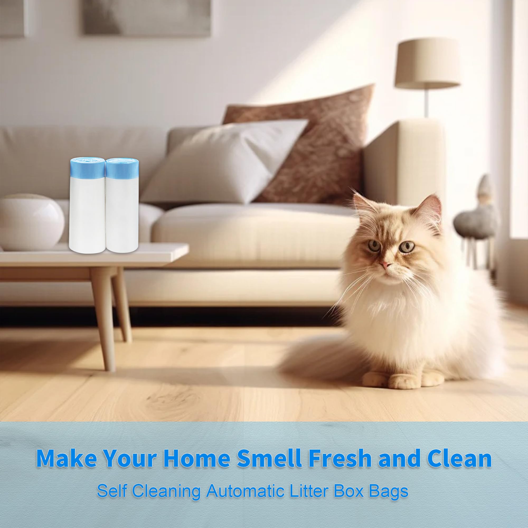 MERWIKLE liners simplify disposal for busy cat parents