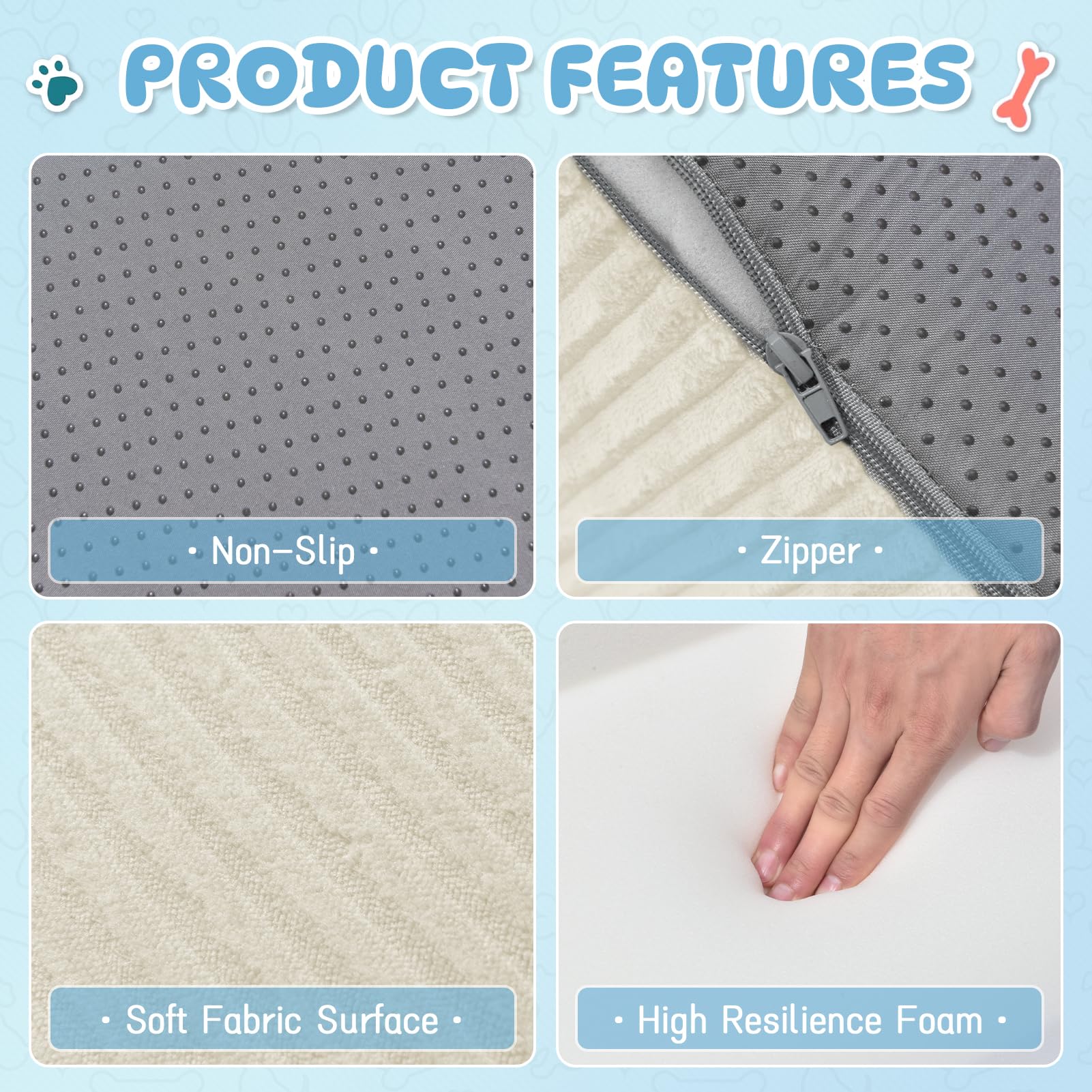 Mesa Lemon high-density foam expands to full size after unpacking