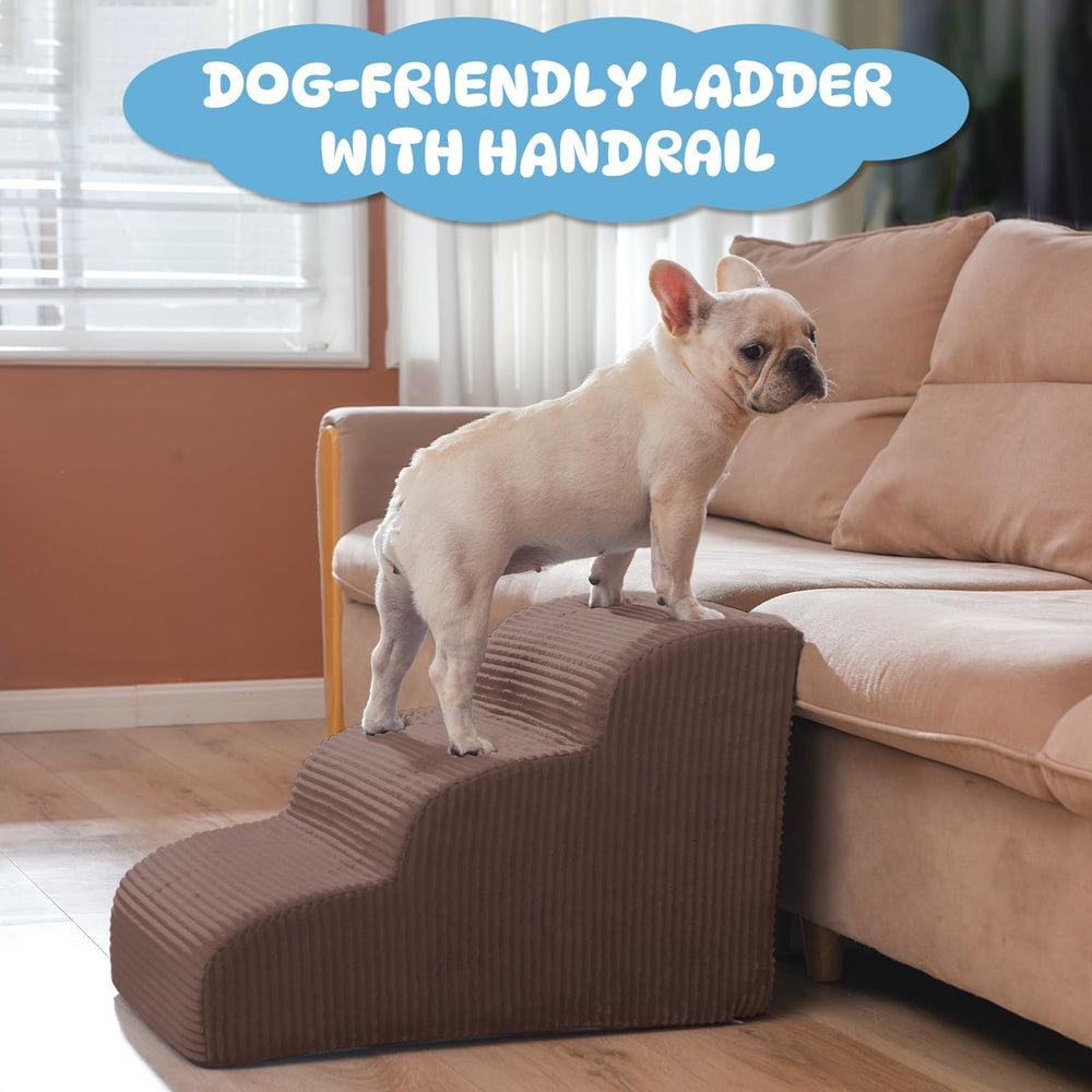 Mesa Lemon Dog Steps foam-detail highlights high-density foam supporting easy climbing