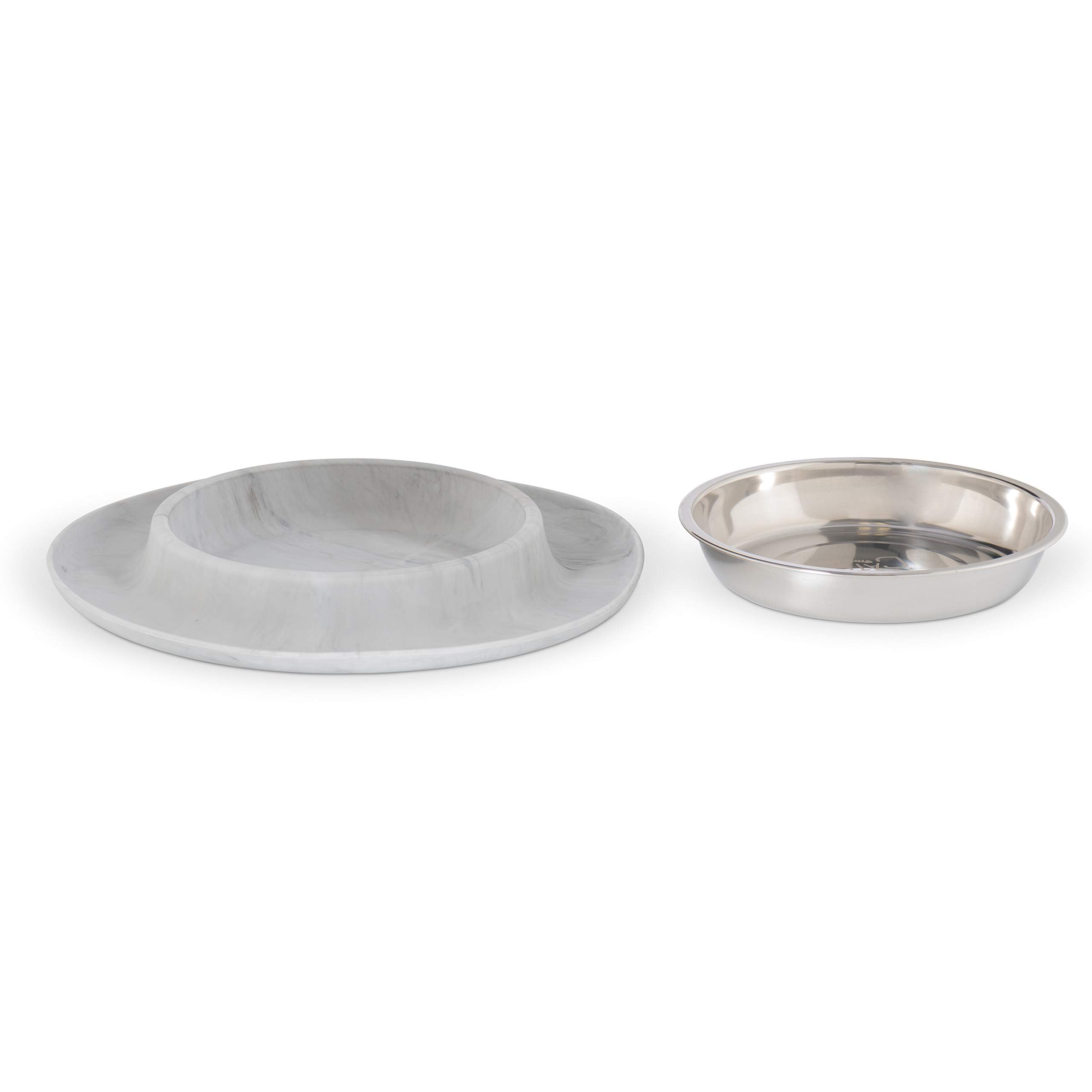 Messy Cats anti-slip base secures the feeder during busy mealtimes.