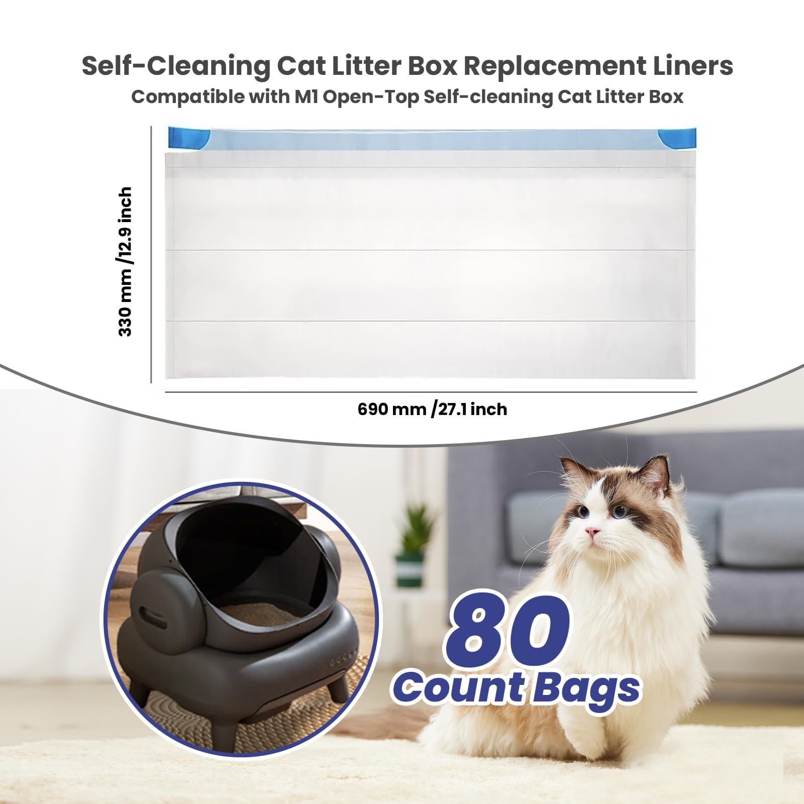 Mestrol leakproof-scratchresistant liner conveys secure sealing and durable use against tears.