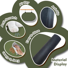 METEOROCK pet feeding mat roll-up for portable storage and travel