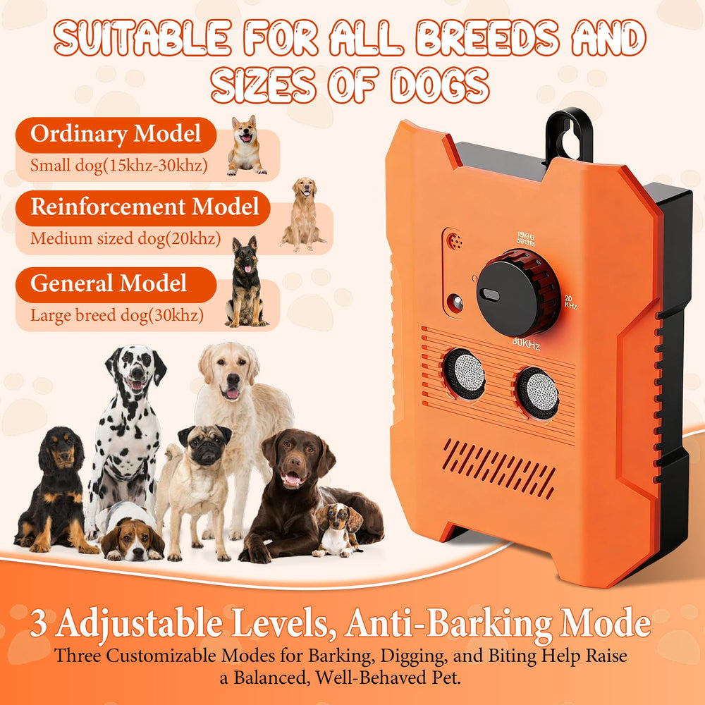 Methill Barkguard Pro rechargeable battery provides long life.