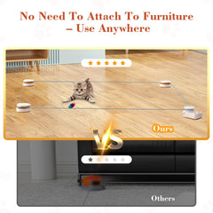 Metiya Cat Treadmill manual mode offers adjustable RPM for personalized workouts.