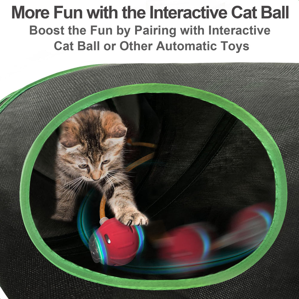 Metiya Interactive Cat Tunnel built with durable materials for safe, long-lasting play.