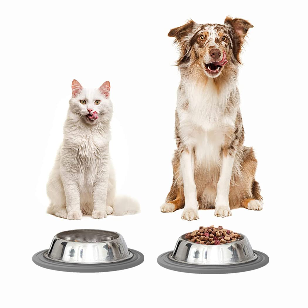 Metopets two-pack mats keep feeding areas organized and tidy.