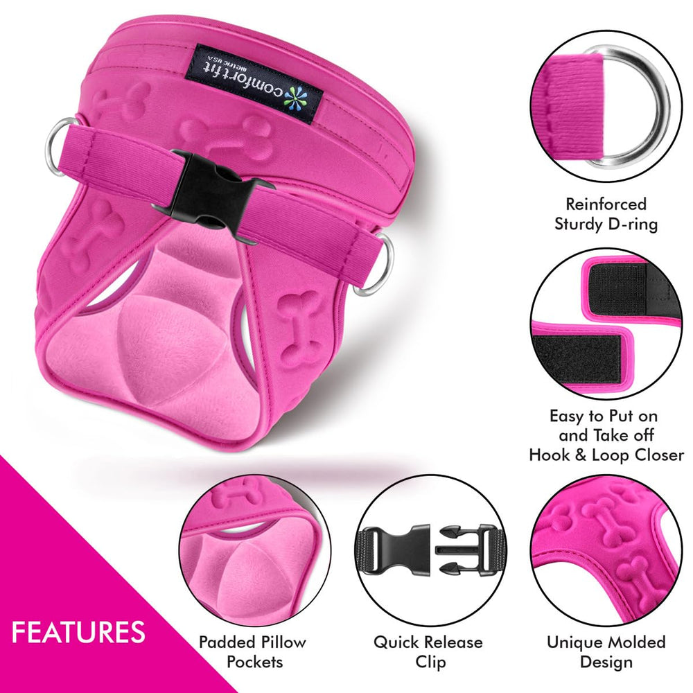 Metric USA Comfort Fit harness designed for small to medium dogs with precise sizing.