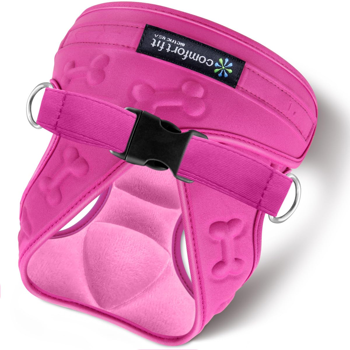 Metric USA Comfort Fit dog harness with step-in design for easy wear during daily walks.