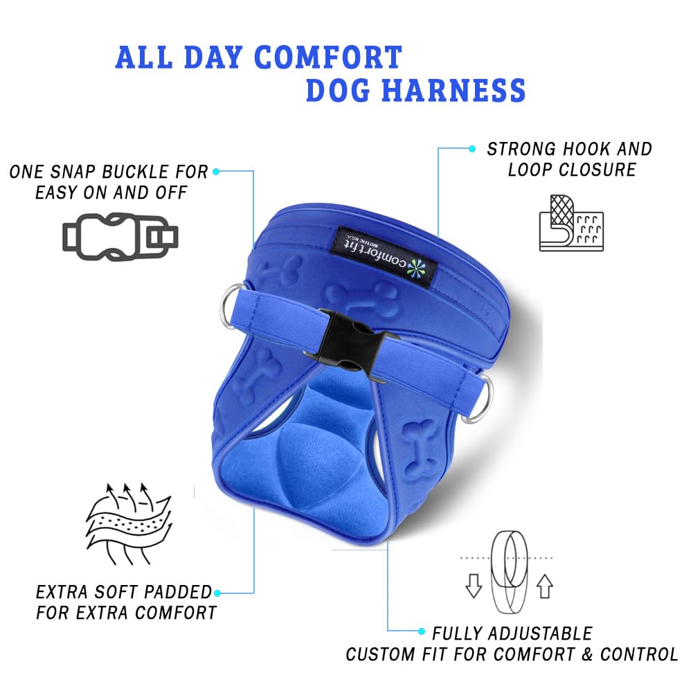 Metric USA Comfort Fit Harness in step-in design for easy wearing.