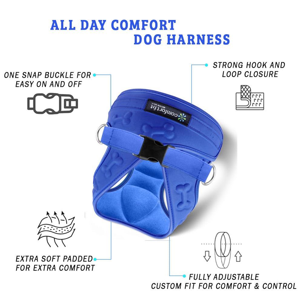 Metric USA Comfort Fit Harness in step-in design for easy wearing.