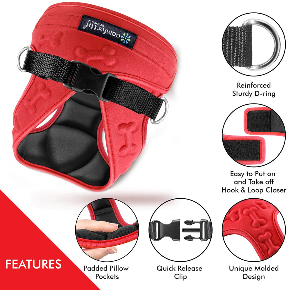 Metric USA easy-control handle provides gentle guidance when needed.