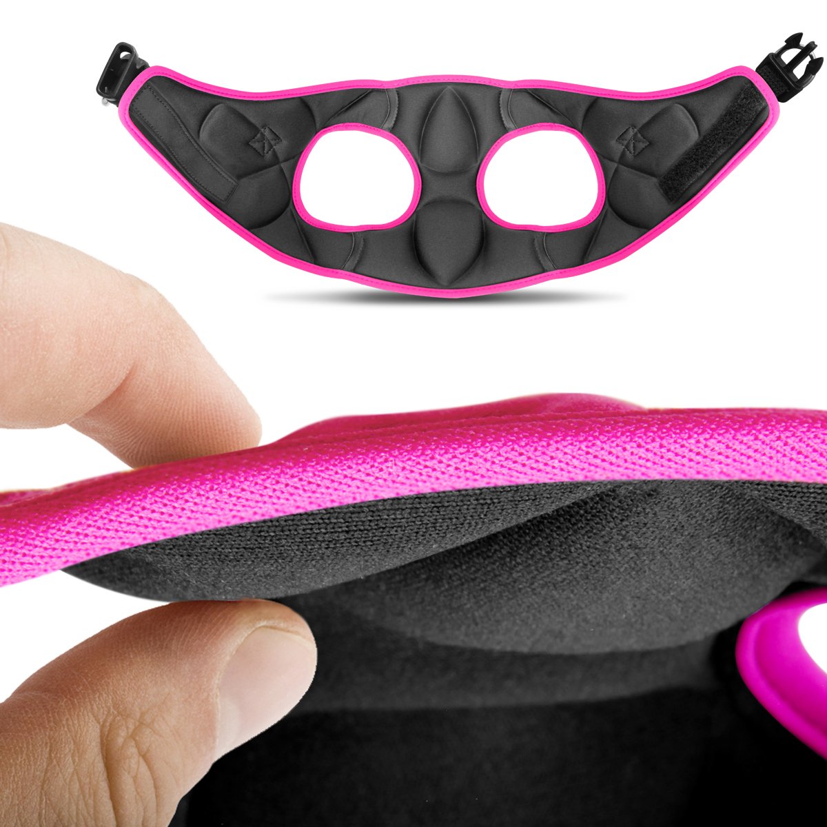 Metric USA Velcro adjustable straps harness offers quick, customizable fit.