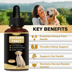 Meukgag dosing-drops-with-food demonstrates simple mixing into meals for dogs.