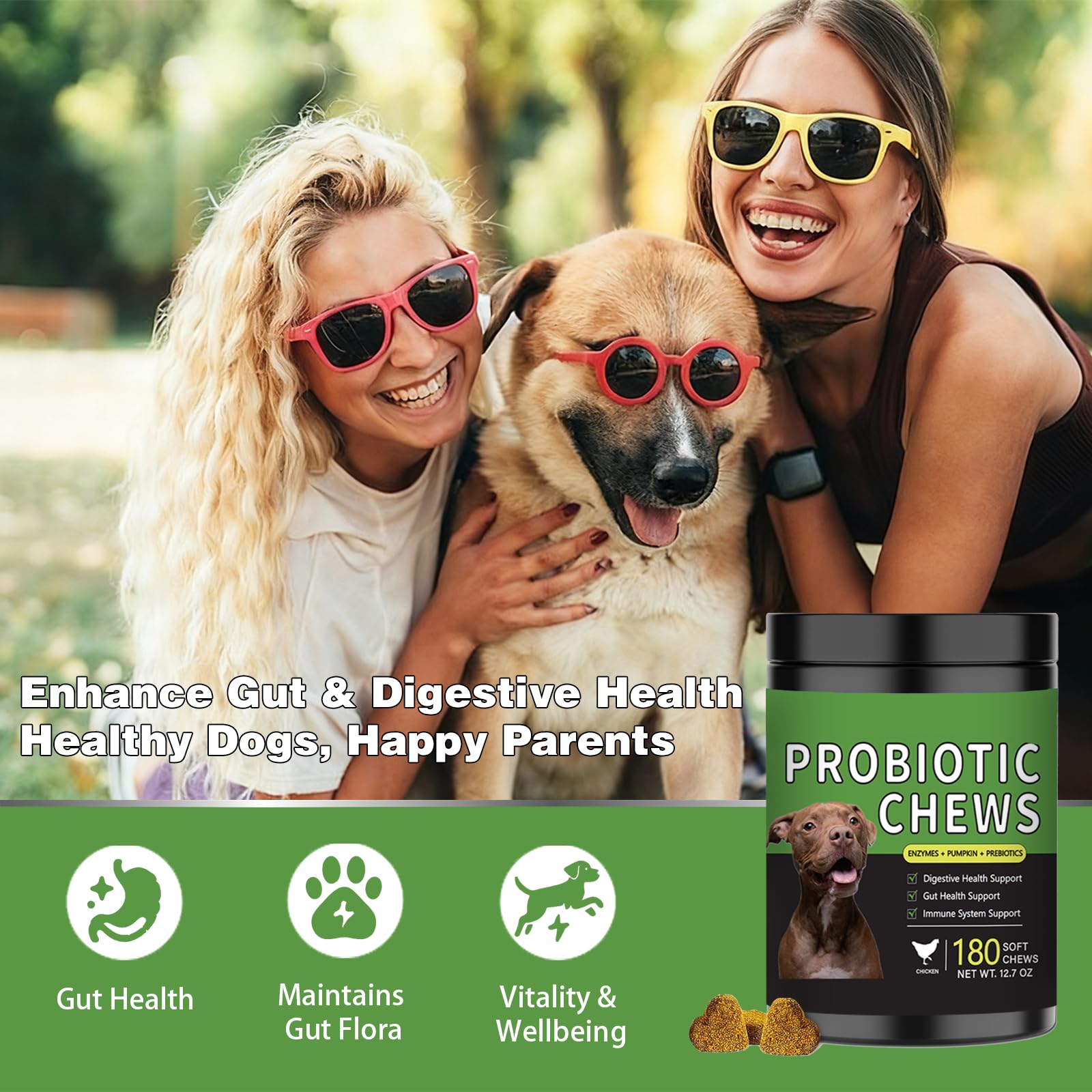 Meukgag daily-serving guidance by weight for tailored dosing with probiotics.