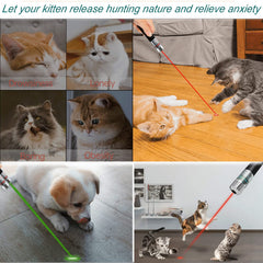 MEUSNO cat laser pointer features an easy on-off switch