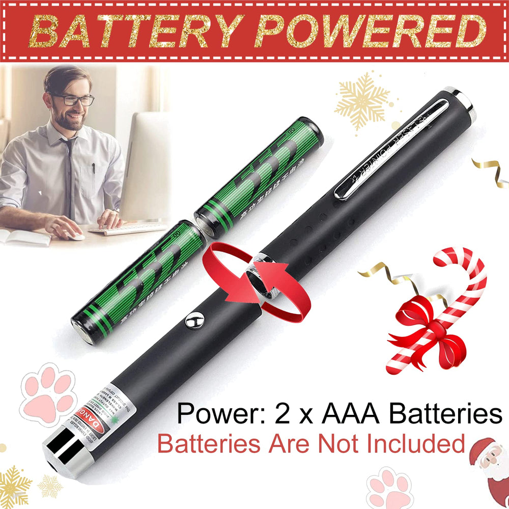 MEUSNO cat laser pointer with durable metal body for reliable use