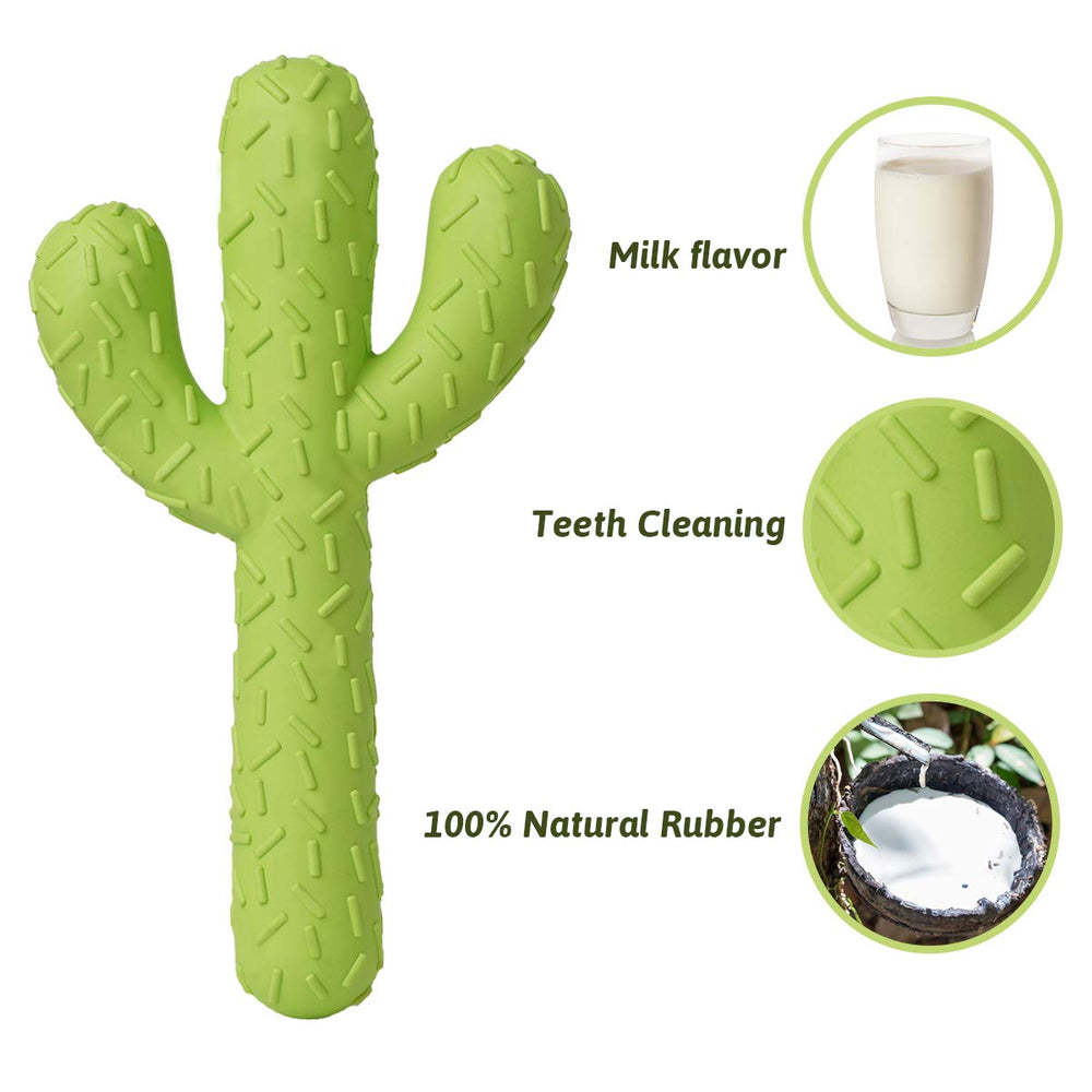 MewaJump cactus toy with milk flavor feature supports positive chewing rituals.