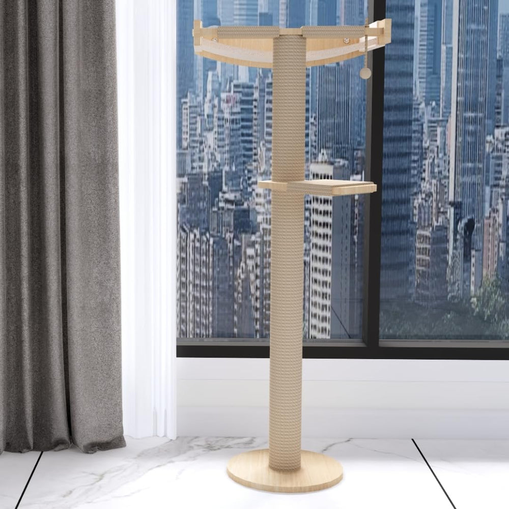 MewJoyee included mounting hardware enables secure setup on window frames.