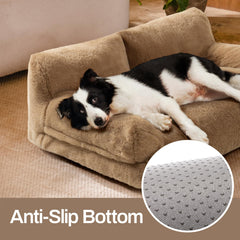 MEWOOFUN cat bed 26x14.5x13 inch cozy sofa fits small to medium pets