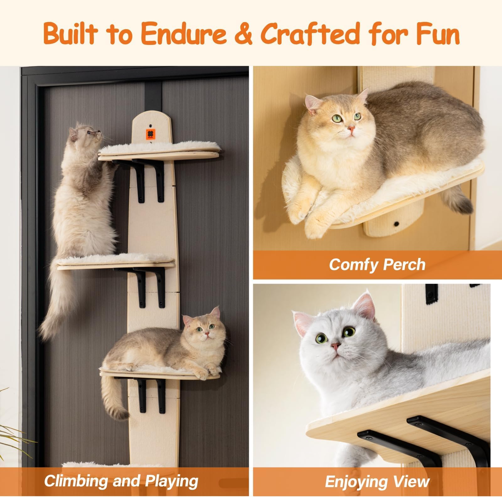 MEWOOFUN removable soft mat cushions demonstrate plush comfort for lounging