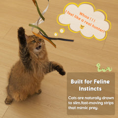 MewraThetify Catisfy wand's non-absorbent surface cleans easily