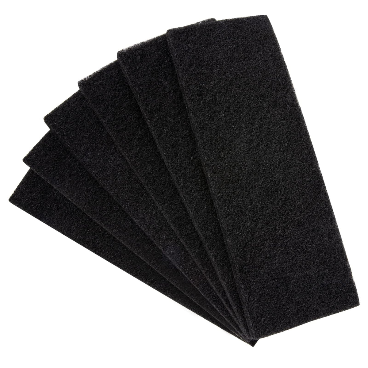 MEWTOGO 6 Pcs Carbon Filters pack—dense pores for effective litter box odor control.
