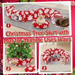 MEWTOGO anti-slip-base keeps the circular tunnel stable under the tree