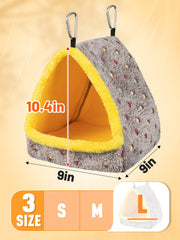 MEWTOGO bird nest soft plush fabric provides gentle warmth and comfort