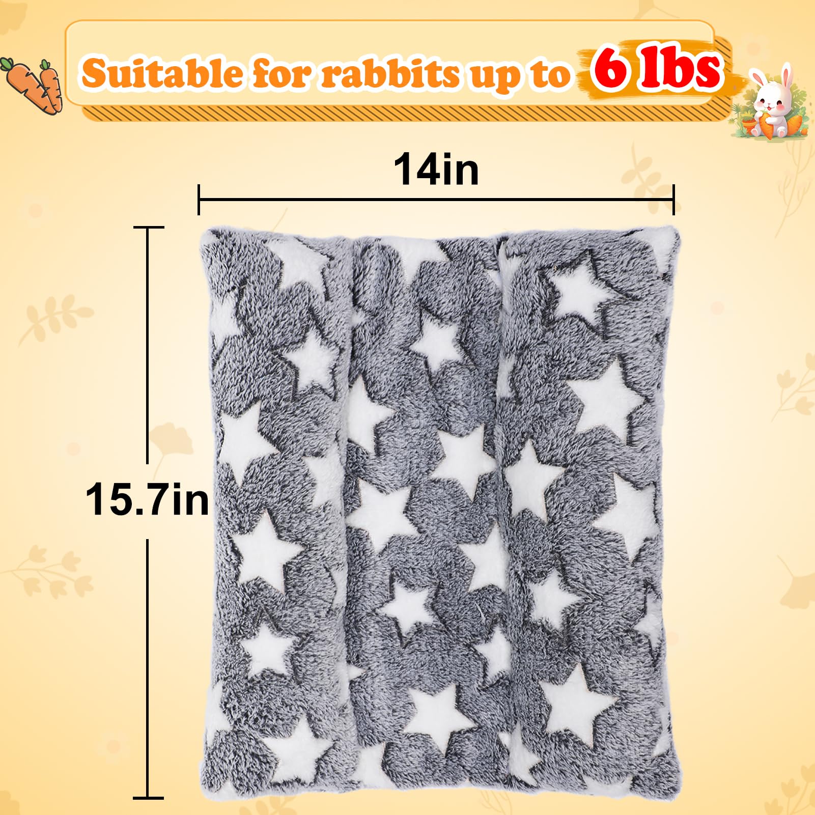 MEWTOGO bunny bed placed in a hutch for indoor sleeping