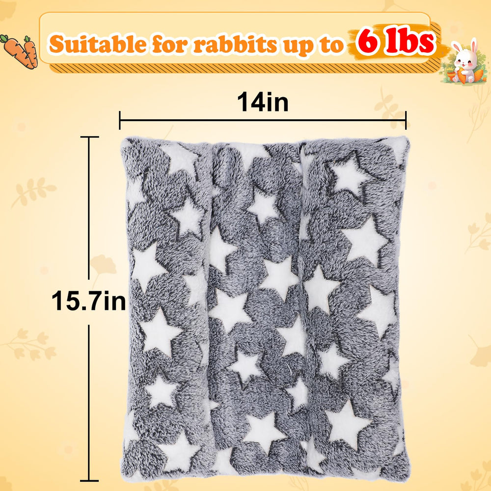 MEWTOGO bunny bed placed in a hutch for indoor sleeping