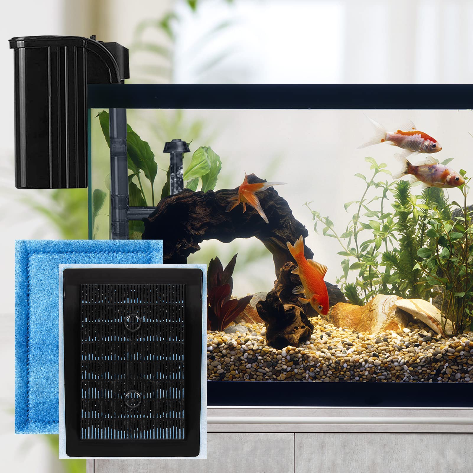 Simple MEWTOGO replacement swap for ongoing filtration.