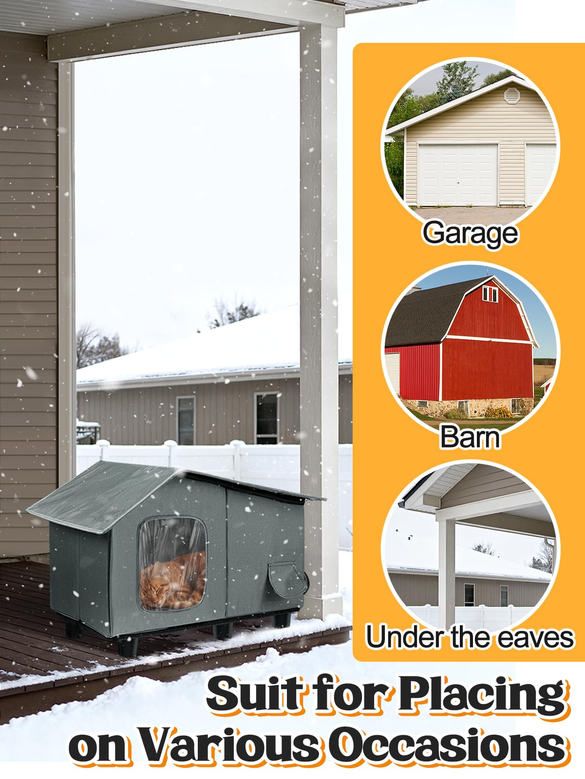 MEWTOGO insulated aluminum-film lining adds warmth without heaviness.