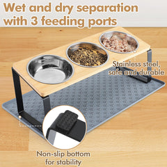 MEWTOGO non-slip base prevents tipping for stable mealtime.