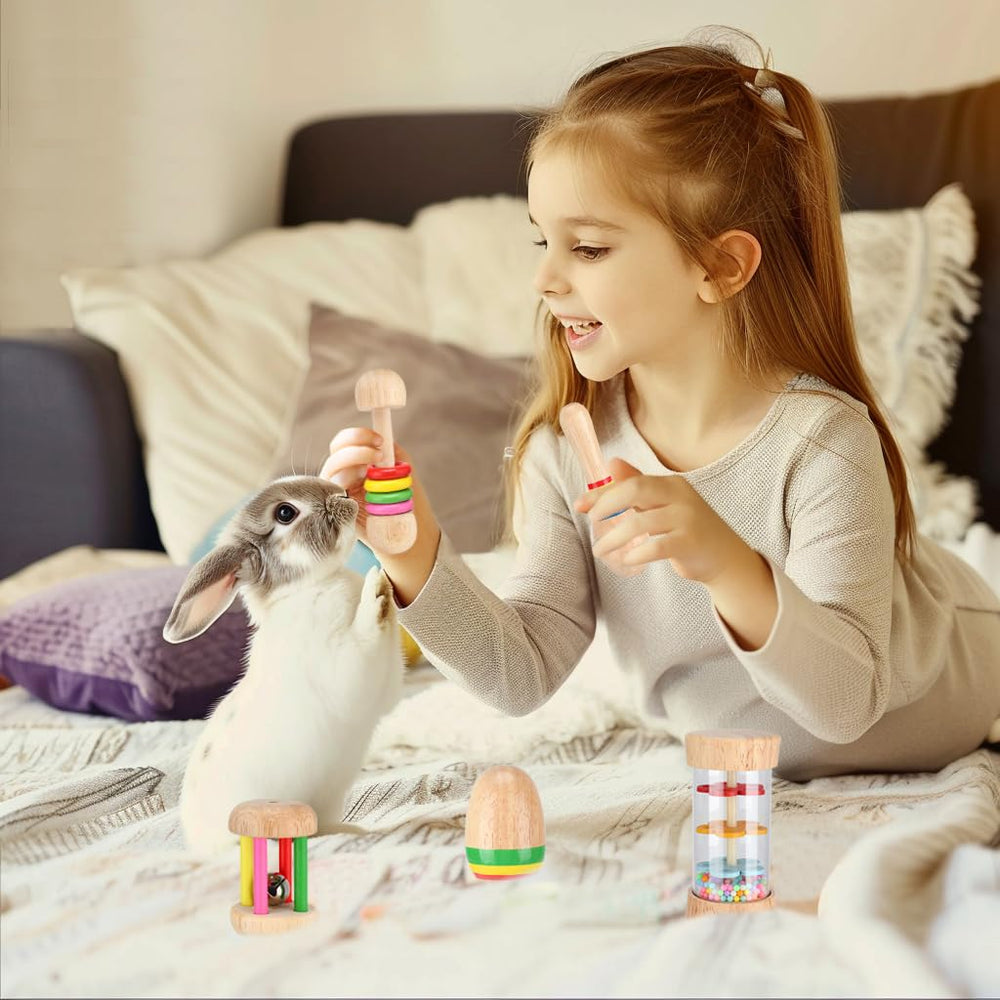 MEWTOGO safe wood and non-toxic paints meet curious small animal needs