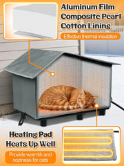 MEWTOGO zipper closure design enhances durability and secure shelter access.