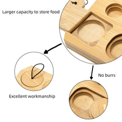 Mezchi foraging toy rope-lid-roller—multi-access treat challenge