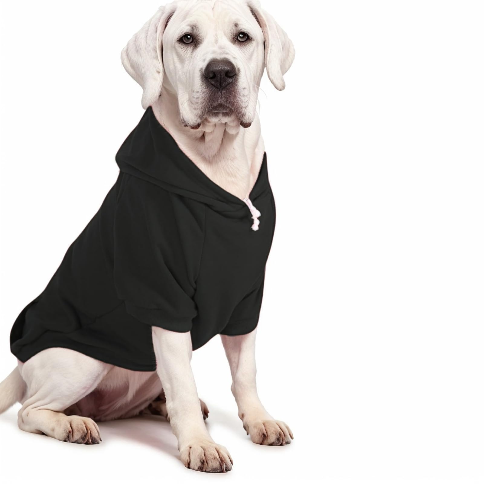 Mfiker leash hole detail for leash access without removing hoodie