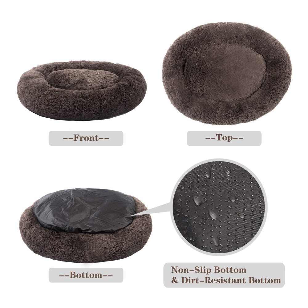 MFOX Calming Dog Bed machine washable design simplifies cleaning.