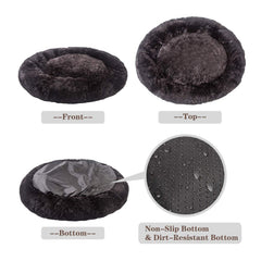 MFOX Calming Dog Bed non-slip bottom stabilizes the bed on floors