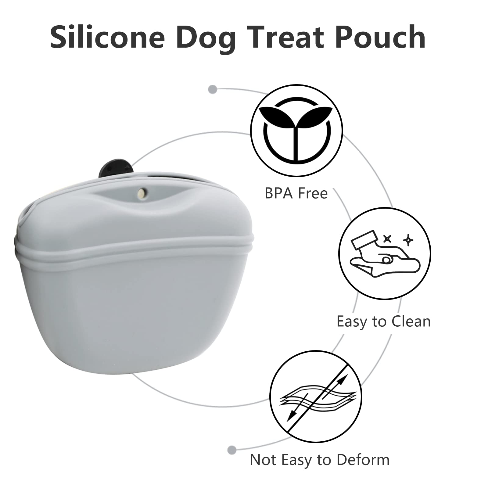 MGKSHADOW BPA-free silicone pouch for safe, easy cleaning