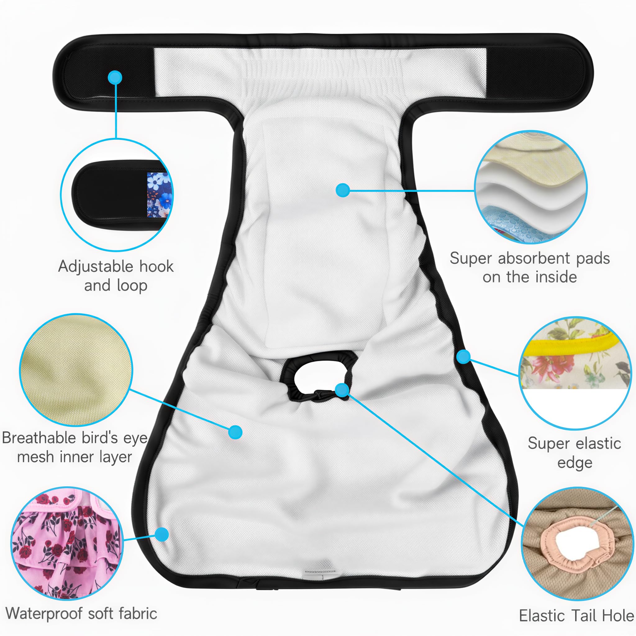 MGY reinforced stitching and smooth edges prevent chafing during movement