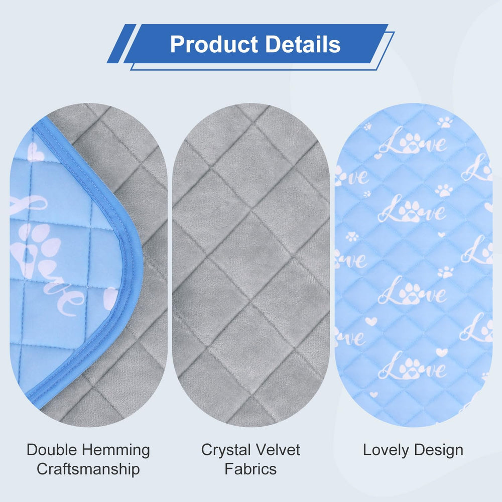 MH MYLUNE HOME dog cooling mat foldable portable design makes trips and travel comfortable.