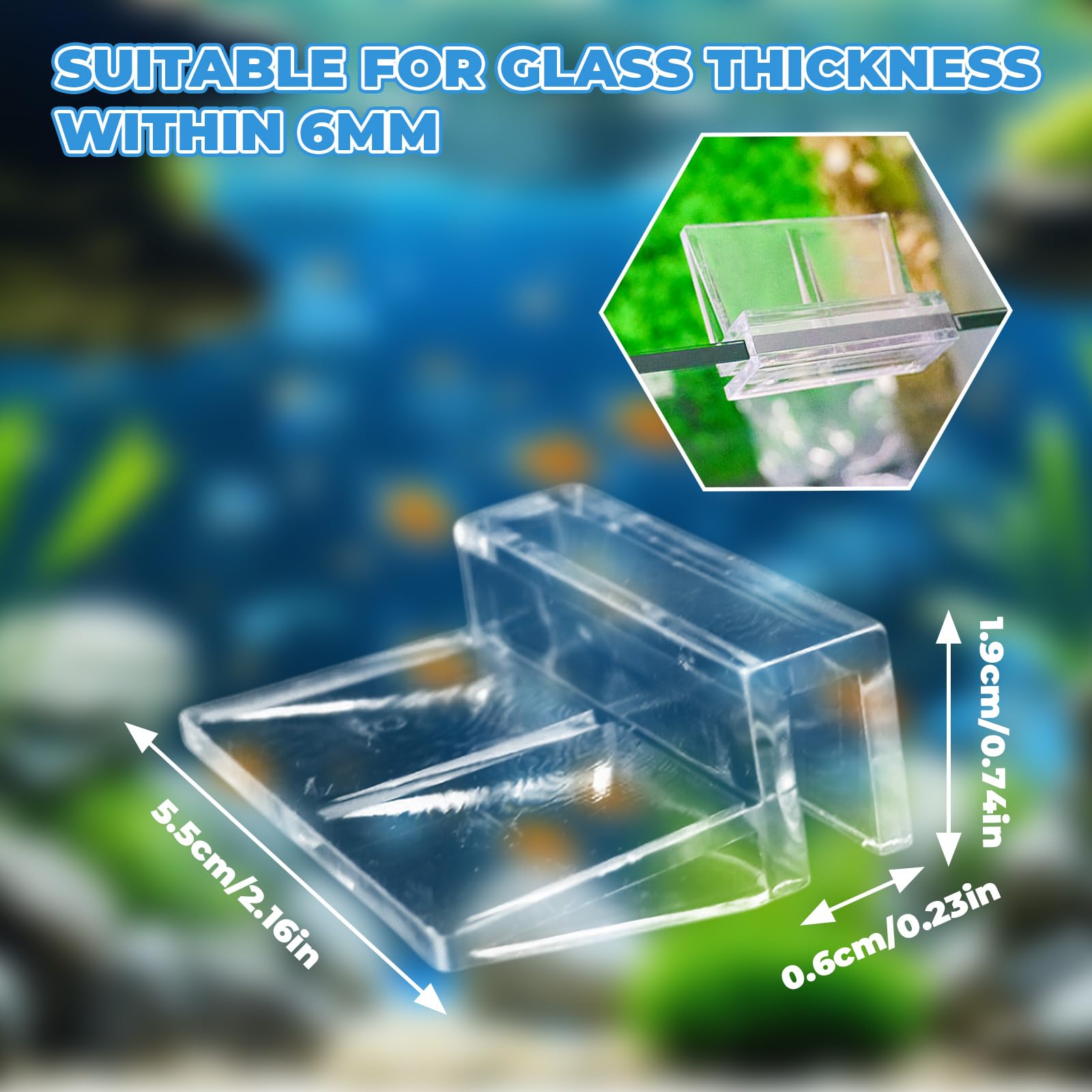 MHLLGN acrylic grid top cover highlighting clear view and durable construction.