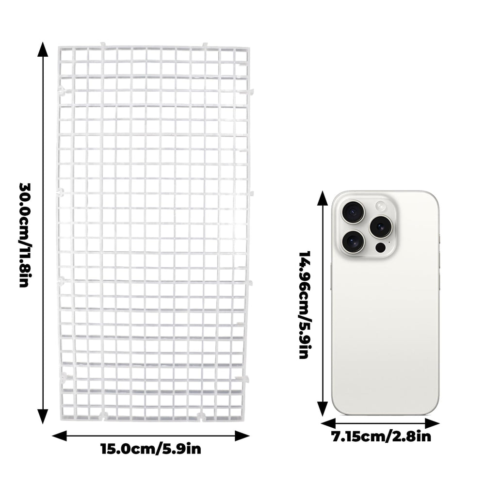 MHLLGN aquarium lid with clips enables easy install and stable mounting.
