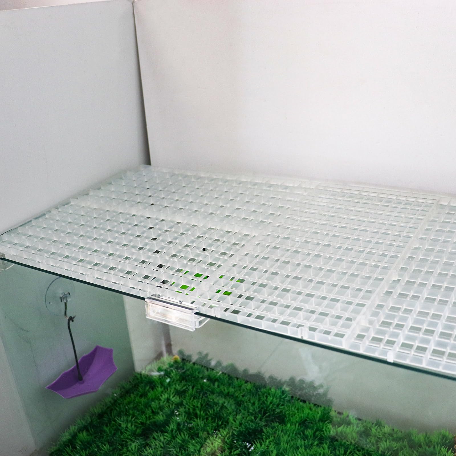 MHLLGN breeder tank lid cover enables multi-tank setups and straightforward maintenance.