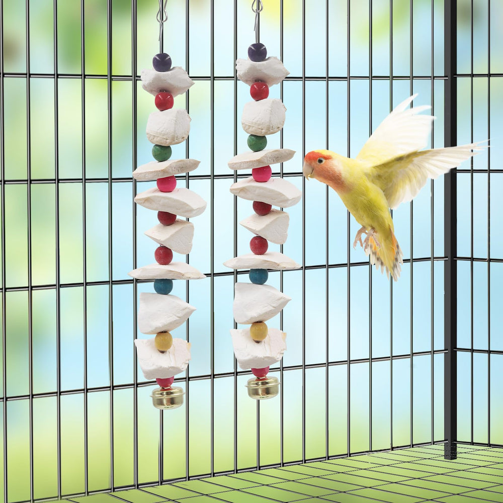 MHLLGN cage accessories for parakeets offer reliable attachment and cage enrichment.