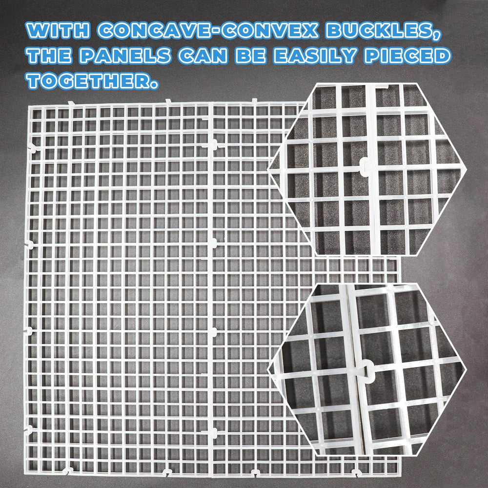 MHLLGN durable transparent lid made of plastic for easy cleaning.