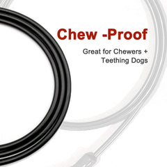 Mi Metty 360 clip dog leash showing the rotating metal connection.