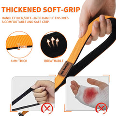Mi Metty 360-degree clip enables smooth movement and reduces leash tangling.