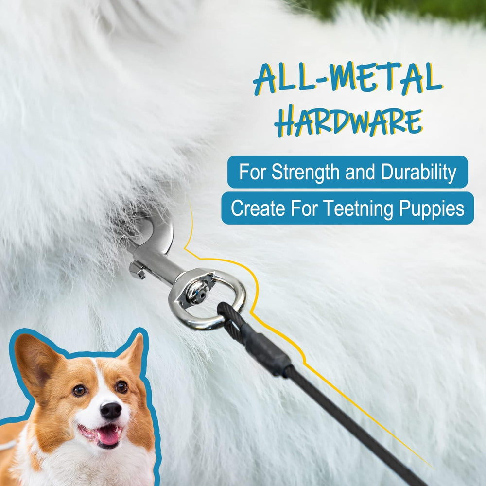 Mi Metty leash fits large dogs and teething puppies.